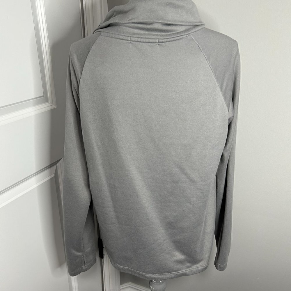 Gibson Plush Fleece Pullover Grey Size M EUC - Picture 3 of 3